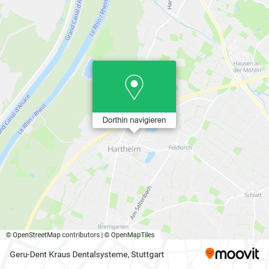 Geru-Dent Kraus Dentalsysteme Karte