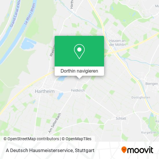 A Deutsch Hausmeisterservice Karte