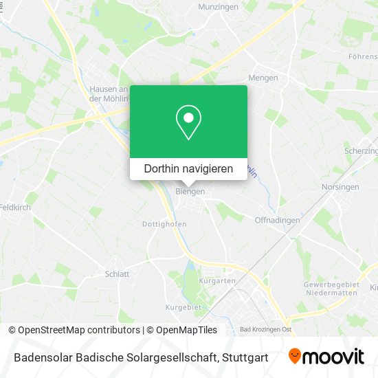 Badensolar Badische Solargesellschaft Karte