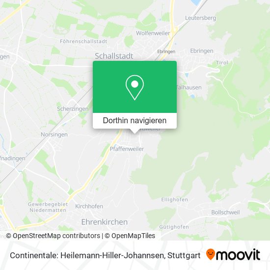 Continentale: Heilemann-Hiller-Johannsen Karte
