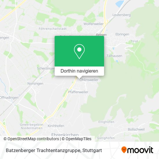 Batzenberger Trachtentanzgruppe Karte