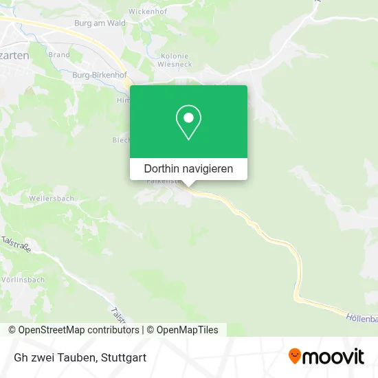 Gh zwei Tauben Karte