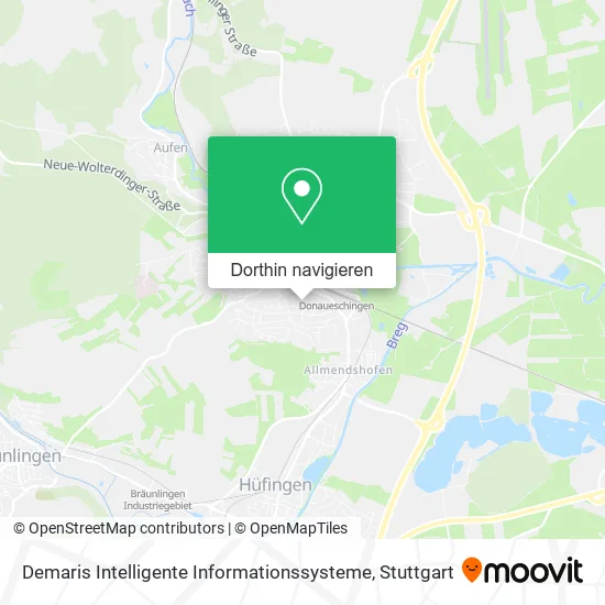 Demaris Intelligente Informationssysteme Karte