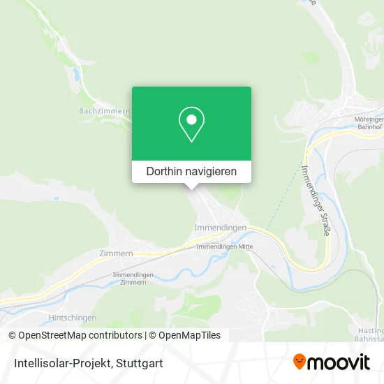 Intellisolar-Projekt Karte