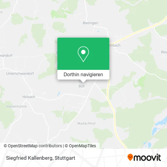 Siegfried Kallenberg Karte