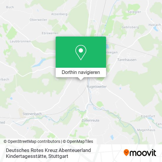 Deutsches Rotes Kreuz Abenteuerland Kindertagesstätte Karte