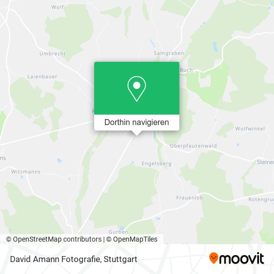 David Amann Fotografie Karte