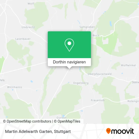 Martin Adelwarth Garten Karte