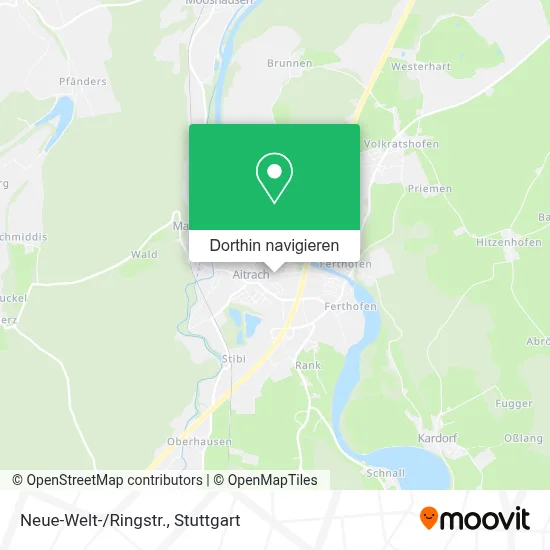 Neue-Welt-/Ringstr. Karte