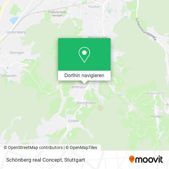 Schönberg real Concept Karte