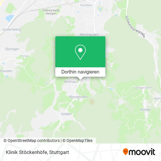 Klinik Stöckenhöfe Karte