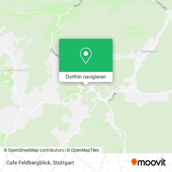 Cafe Feldbergblick Karte
