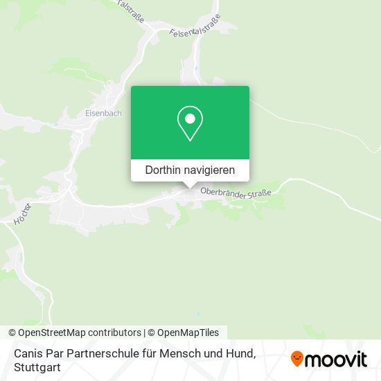 Canis Par Partnerschule für Mensch und Hund Karte