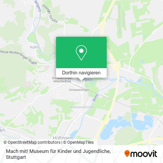 Mach mit! Museum für Kinder und Jugendliche Karte