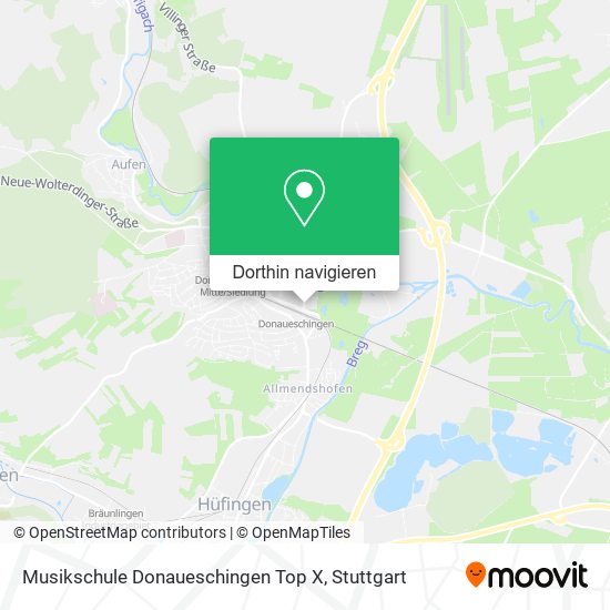 Musikschule Donaueschingen Top X Karte