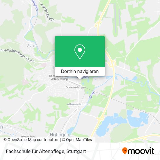 Fachschule für Altenpflege Karte