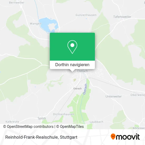 Reinhold-Frank-Realschule Karte
