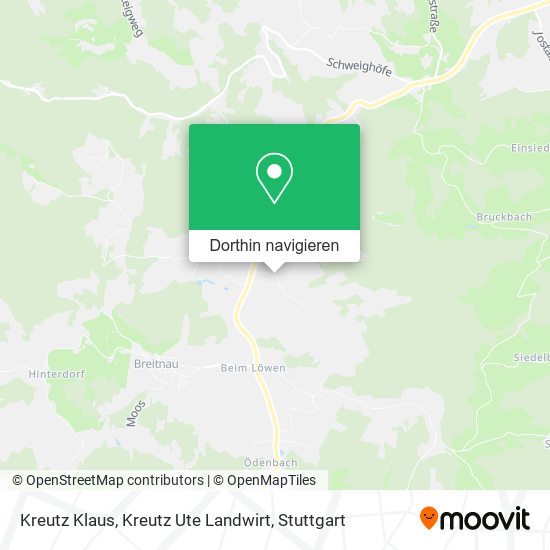 Kreutz Klaus, Kreutz Ute Landwirt Karte