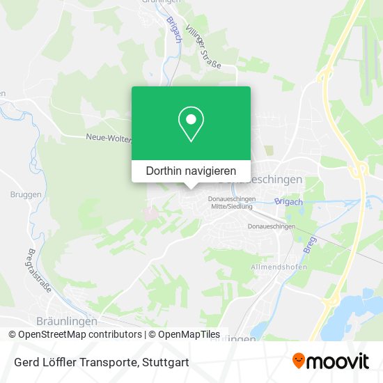 Gerd Löffler Transporte Karte