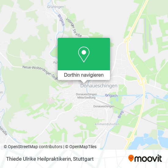 Thiede Ulrike Heilpraktikerin Karte