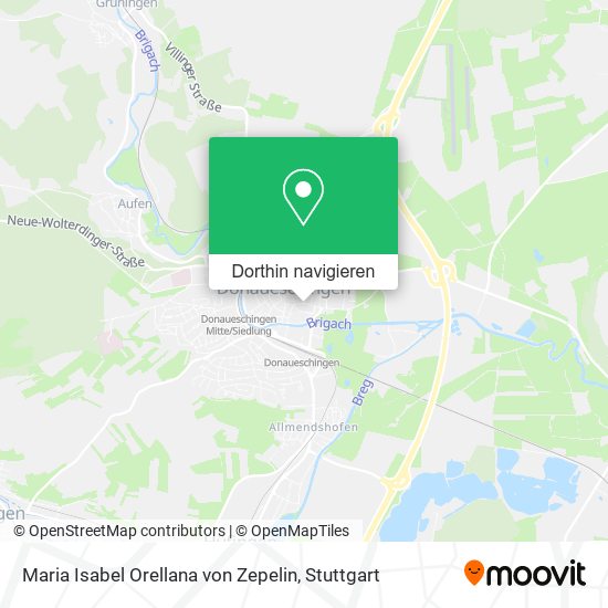 Maria Isabel Orellana von Zepelin Karte
