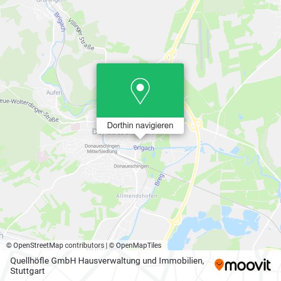 Quellhöfle GmbH Hausverwaltung und Immobilien Karte