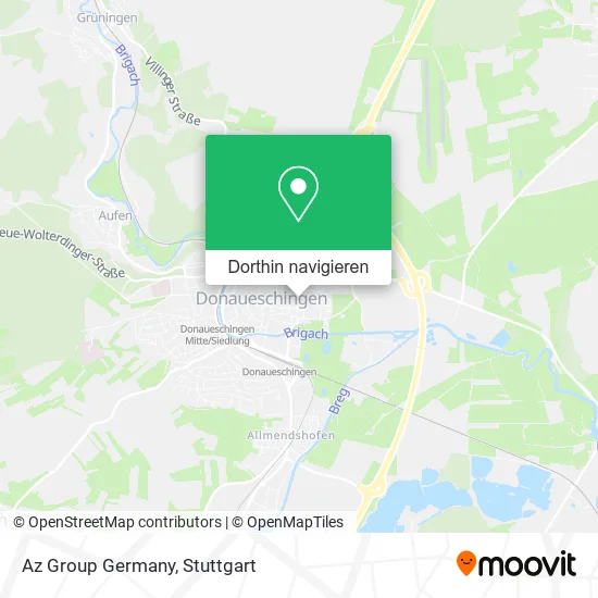 Az Group Germany Karte