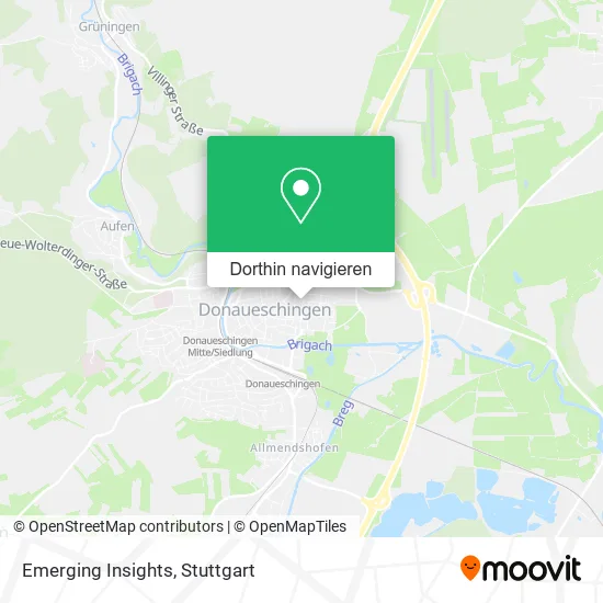 Emerging Insights Karte