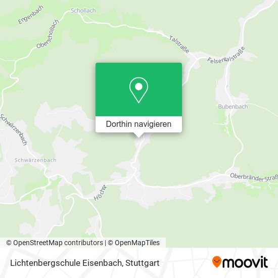 Lichtenbergschule Eisenbach Karte