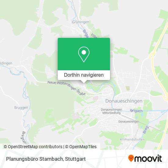 Planungsbüro Stambach Karte