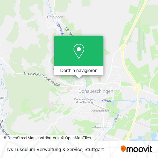 Tvs Tusculum Verwaltung & Service Karte