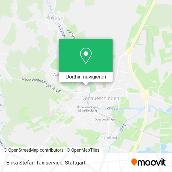 Erika Stefan Taxiservice Karte