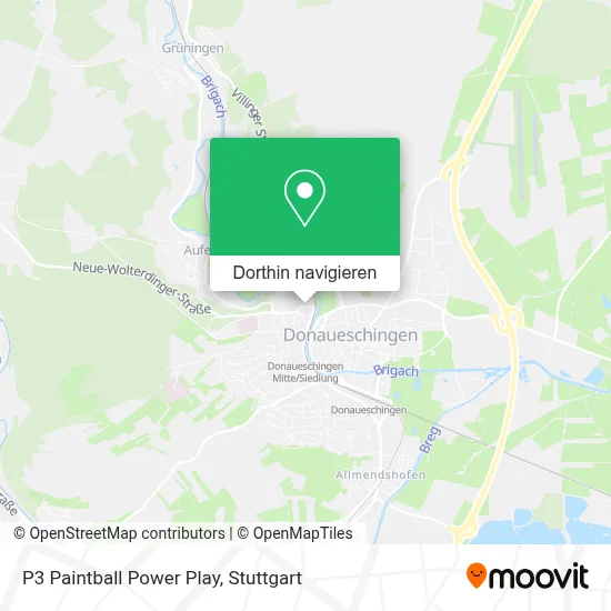 P3 Paintball Power Play Karte