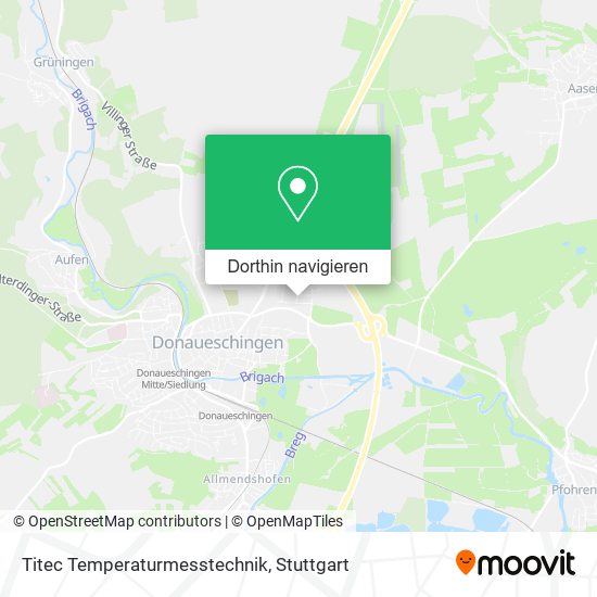 Titec Temperaturmesstechnik Karte