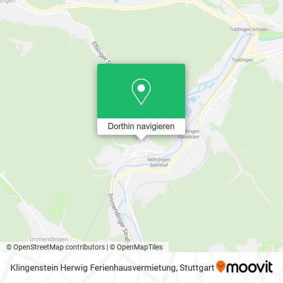 Klingenstein Herwig Ferienhausvermietung Karte