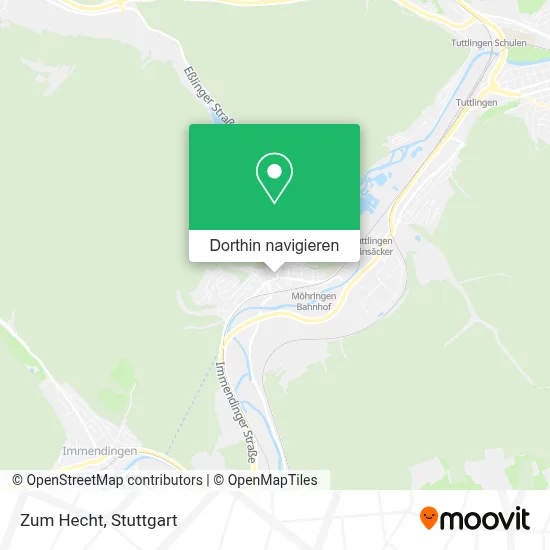 Zum Hecht Karte