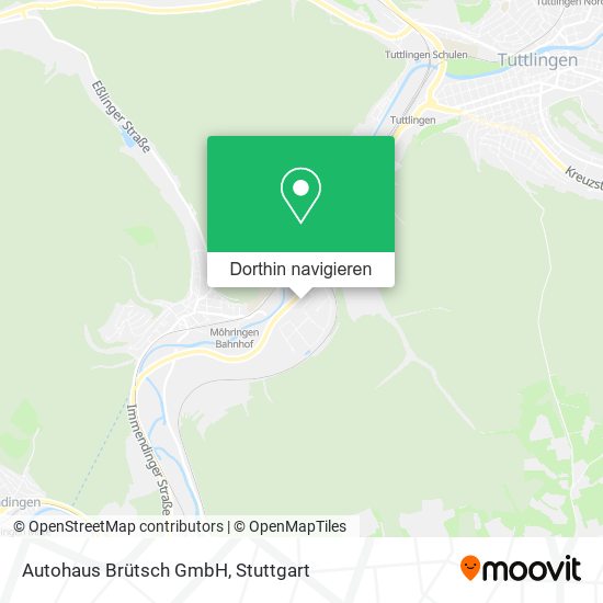 Autohaus Brütsch GmbH Karte