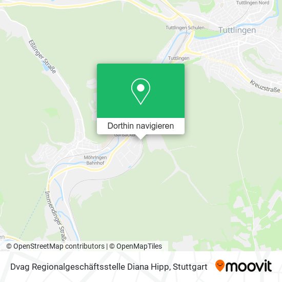 Dvag Regionalgeschäftsstelle Diana Hipp Karte