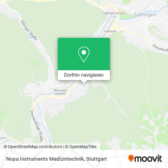 Nopa Instruments Medizintechnik Karte