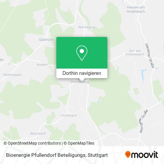 Bioenergie Pfullendorf Beteiligungs Karte