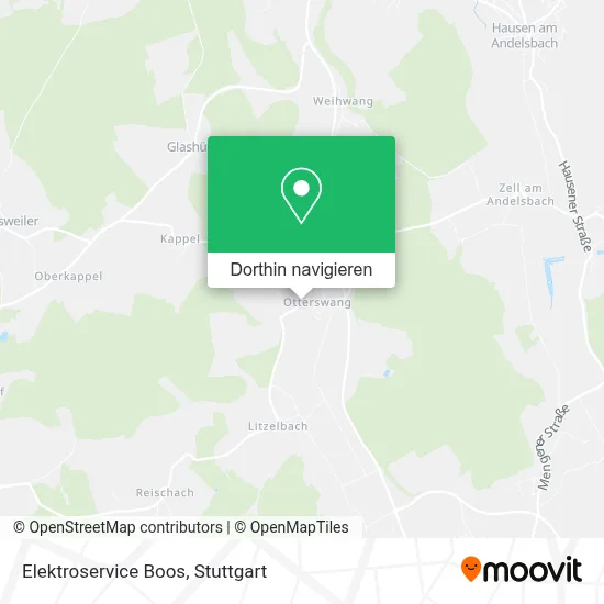 Elektroservice Boos Karte