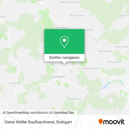 Dieter Müller Bauflaschnerei Karte