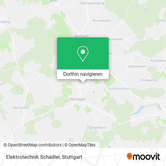 Elektrotechnik Schädler Karte
