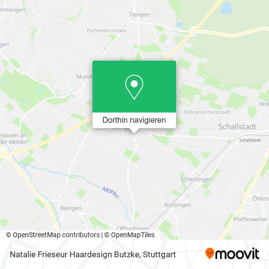 Natalie Frieseur Haardesign Butzke Karte