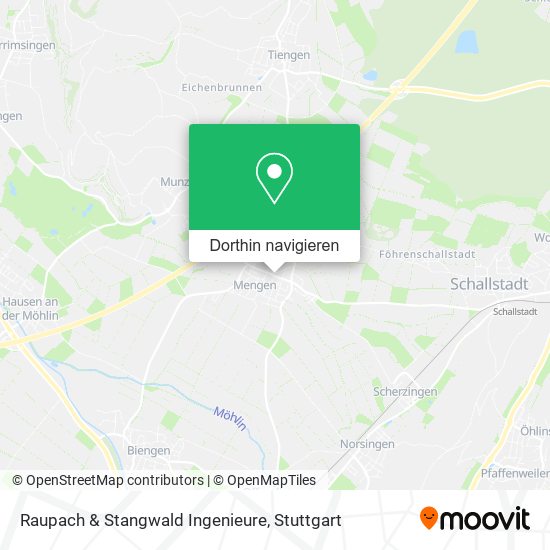 Raupach & Stangwald Ingenieure Karte