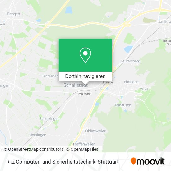 Rkz Computer- und Sicherheitstechnik Karte
