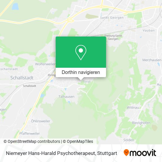 Niemeyer Hans-Harald Psychotherapeut Karte