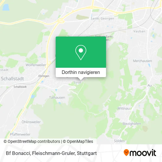 Bf Bonacci, Fleischmann-Gruler Karte