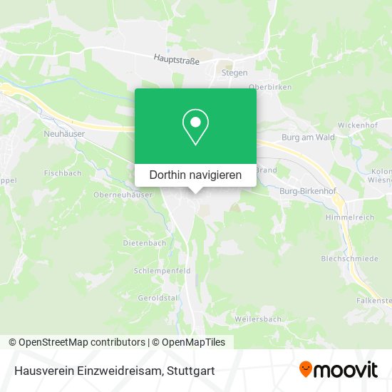 Hausverein Einzweidreisam Karte