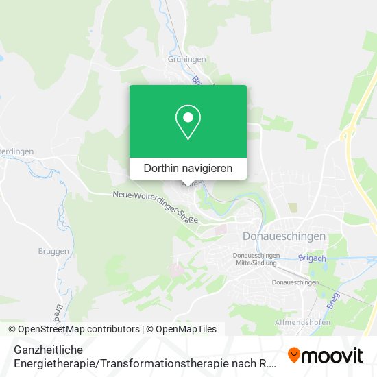 Ganzheitliche Energietherapie / Transformationstherapie nach R. Betz Karte